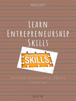 cover image of Learn Entrepreneurship Skills